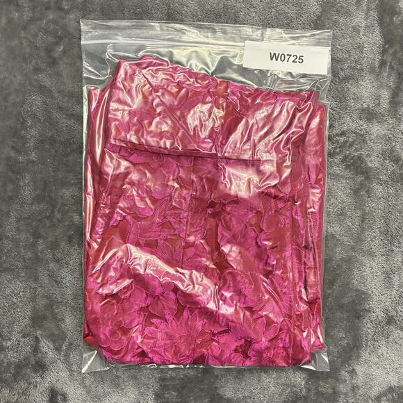 J. CREW Collection Dress Women’s S.2 Fuchsia Colored Marla Gardenia Jacquard - Picture 10 of 10